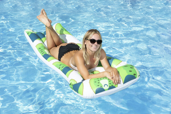 123525544-1 Poolmaster Cool Kiwi Swimming Pool Float Mattress, Multi