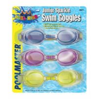 136852914-1 Poolmaster Water Recreation Inflatables - Junior Sparkle Swim Goggles - Set of Three