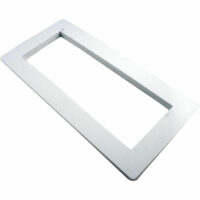Custom SP1085F Skimmer Face Plate Cover - White