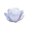 8.5" White Floating Enchanting Blossom Light with Votive Candle for Pool and Patio