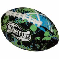 31585666-1 Poolmaster 8.5 in. Active Xtreme Cyclone Swimming Pool Football, Red Yellow Green Blue