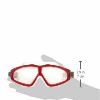 34707796-1 Poolmaster Swim Goggles - White Easy-Fit Deluxe Swim Goggles