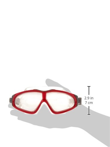 34707796-1 Poolmaster Swim Goggles - White Easy-Fit Deluxe Swim Goggles