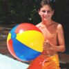 Swimline Colorful 24-Inch Beach Ball - Inflatable Pool Toys 9001