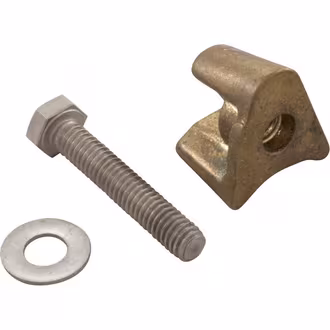 Perma-Cast - Brass Wedge with 4in Bolt F/D Anchor